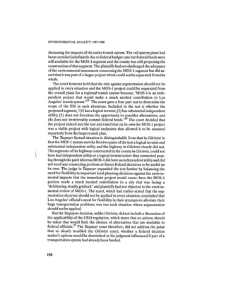 August 1987 1988 The Eighteenth Annual Report Of The Council on Environmental Quality