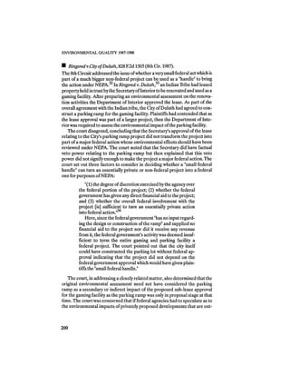 August 1987 1988 The Eighteenth Annual Report Of The Council on Environmental Quality