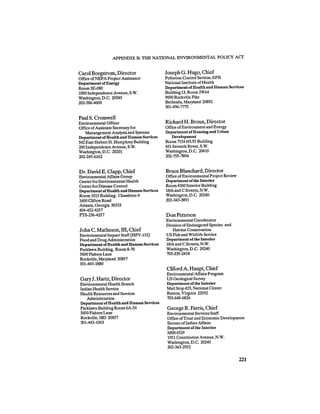 August 1987 1988 The Eighteenth Annual Report Of The Council on Environmental Quality