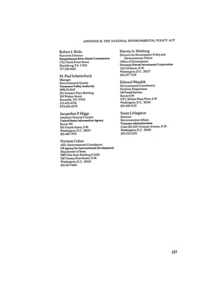 August 1987 1988 The Eighteenth Annual Report Of The Council on Environmental Quality