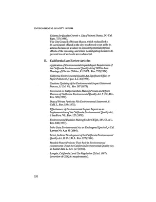 August 1987 1988 The Eighteenth Annual Report Of The Council on Environmental Quality