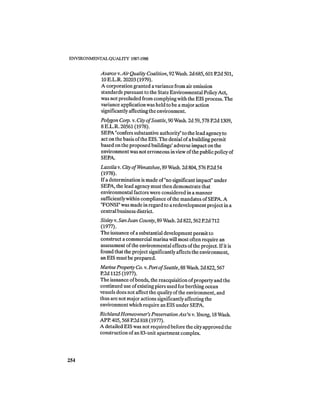 August 1987 1988 The Eighteenth Annual Report Of The Council on Environmental Quality