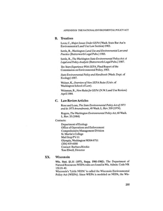 August 1987 1988 The Eighteenth Annual Report Of The Council on Environmental Quality