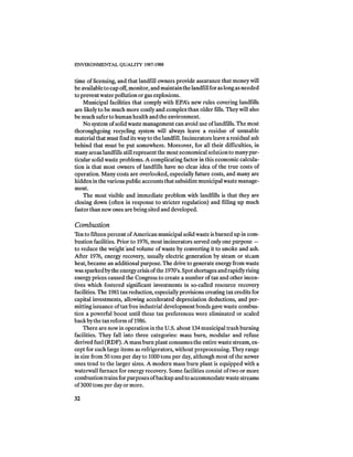 August 1987 1988 The Eighteenth Annual Report Of The Council on Environmental Quality