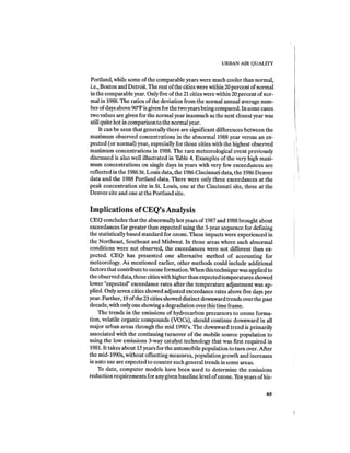 August 1987 1988 The Eighteenth Annual Report Of The Council on Environmental Quality