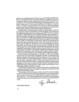 August 1987 1988 The Eighteenth Annual Report Of The Council on Environmental Quality