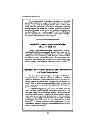 August 1990 The 21st Annual Report Of The Council On Environmental Quality