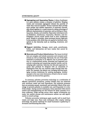 August 1990 The 21st Annual Report Of The Council On Environmental Quality