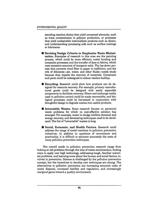 August 1990 The 21st Annual Report Of The Council On Environmental Quality
