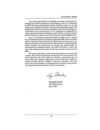 August 1990 The 21st Annual Report Of The Council On Environmental Quality