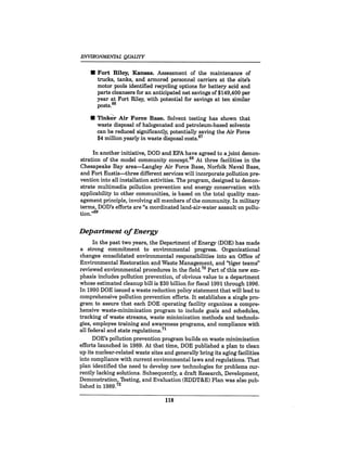 August 1990 The 21st Annual Report Of The Council On Environmental Quality