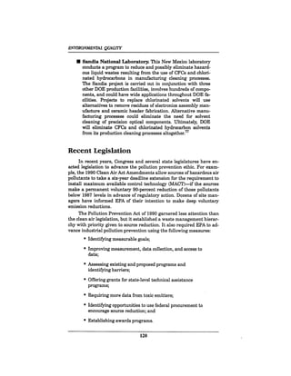 August 1990 The 21st Annual Report Of The Council On Environmental Quality