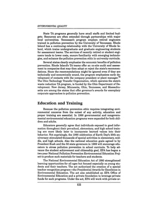 August 1990 The 21st Annual Report Of The Council On Environmental Quality