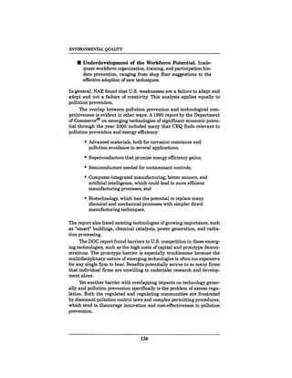 August 1990 The 21st Annual Report Of The Council On Environmental Quality