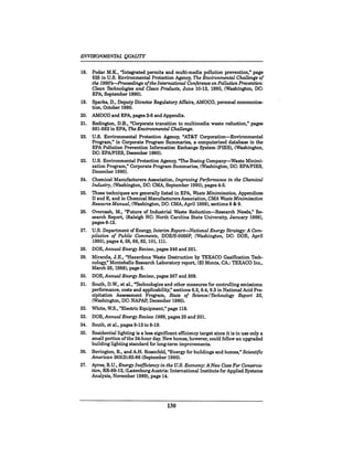 August 1990 The 21st Annual Report Of The Council On Environmental Quality