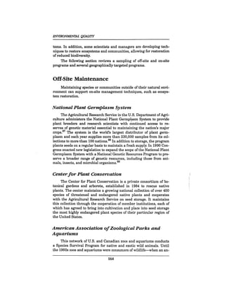 August 1990 The 21st Annual Report Of The Council On Environmental Quality