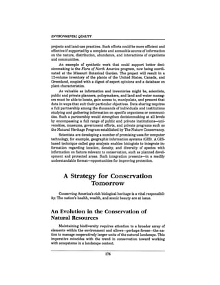 August 1990 The 21st Annual Report Of The Council On Environmental Quality