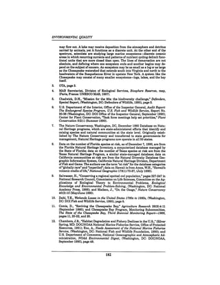 August 1990 The 21st Annual Report Of The Council On Environmental Quality