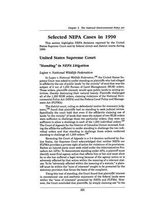 August 1990 The 21st Annual Report Of The Council On Environmental Quality