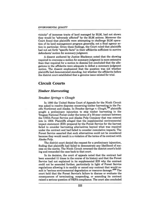 August 1990 The 21st Annual Report Of The Council On Environmental Quality