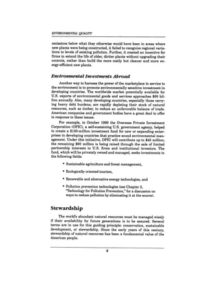 August 1990 The 21st Annual Report Of The Council On Environmental Quality