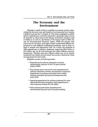 August 1990 The 21st Annual Report Of The Council On Environmental Quality