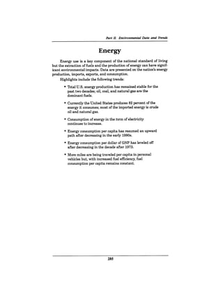 August 1990 The 21st Annual Report Of The Council On Environmental Quality