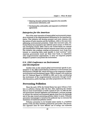 August 1990 The 21st Annual Report Of The Council On Environmental Quality