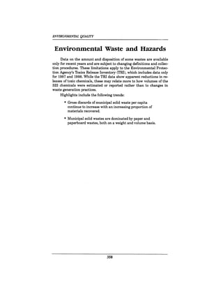August 1990 The 21st Annual Report Of The Council On Environmental Quality