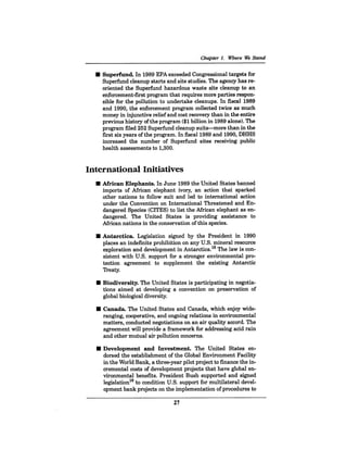 August 1990 The 21st Annual Report Of The Council On Environmental Quality
