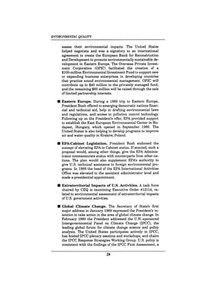 August 1990 The 21st Annual Report Of The Council On Environmental Quality