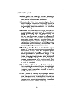 August 1990 The 21st Annual Report Of The Council On Environmental Quality