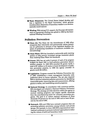 August 1990 The 21st Annual Report Of The Council On Environmental Quality