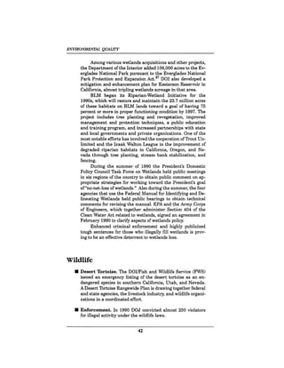 August 1990 The 21st Annual Report Of The Council On Environmental Quality