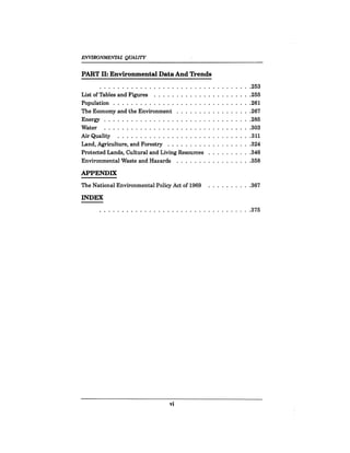 August 1990 The 21st Annual Report Of The Council On Environmental Quality