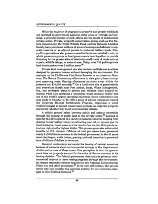 August 1990 The 21st Annual Report Of The Council On Environmental Quality