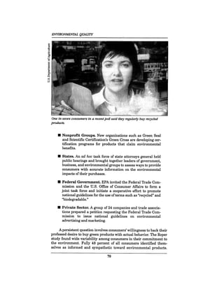 August 1990 The 21st Annual Report Of The Council On Environmental Quality