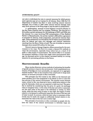 August 1990 The 21st Annual Report Of The Council On Environmental Quality