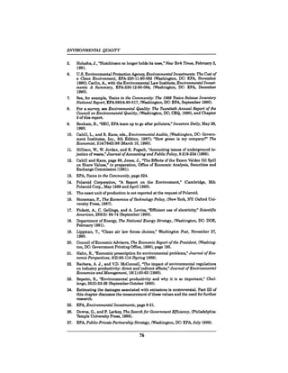 August 1990 The 21st Annual Report Of The Council On Environmental Quality