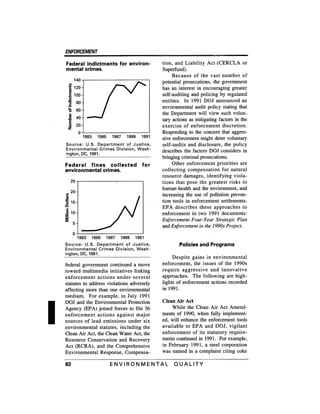 August 1991 The 22nd Annual Report Of The Council On Environmental Quality