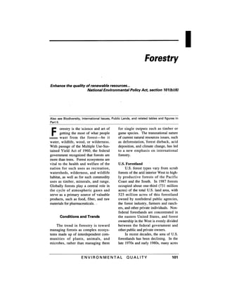 August 1991 The 22nd Annual Report Of The Council On Environmental Quality