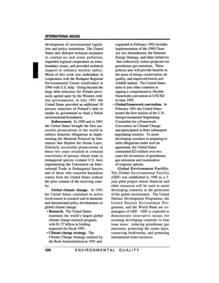 August 1991 The 22nd Annual Report Of The Council On Environmental Quality