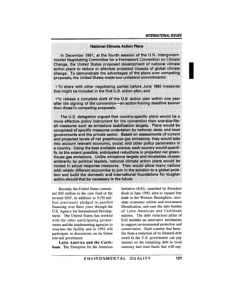 August 1991 The 22nd Annual Report Of The Council On Environmental Quality