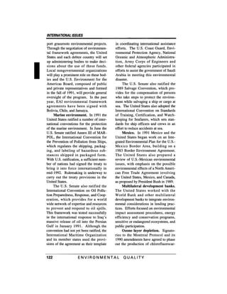 August 1991 The 22nd Annual Report Of The Council On Environmental Quality