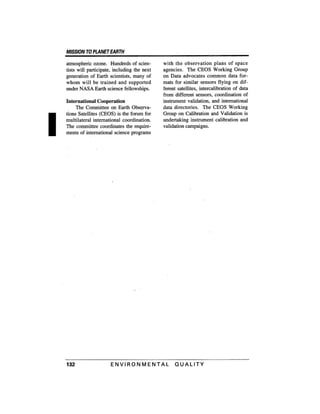 August 1991 The 22nd Annual Report Of The Council On Environmental Quality