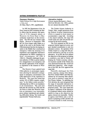 August 1991 The 22nd Annual Report Of The Council On Environmental Quality