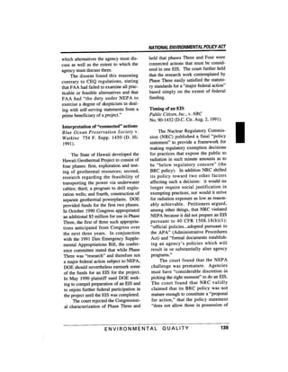 August 1991 The 22nd Annual Report Of The Council On Environmental Quality