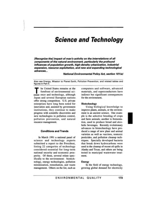 August 1991 The 22nd Annual Report Of The Council On Environmental Quality