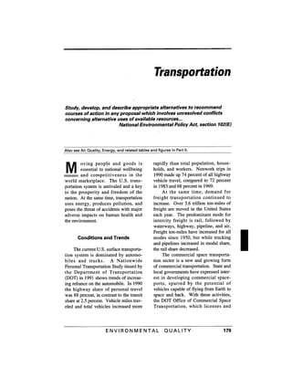 August 1991 The 22nd Annual Report Of The Council On Environmental Quality