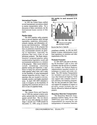 August 1991 The 22nd Annual Report Of The Council On Environmental Quality